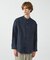 【LUXE Linen Solaro】バンドカラー リネンシャツ