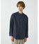 【LUXE Linen Solaro】バンドカラー リネンシャツ