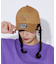 【YOIDORE/ヨイドレ 】 オアイソ刺繍 CAP/24HRS OPEN/ベー