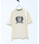 【LACOSTE / ラコステ】ハンドステッチ風フレンチグラフィックTシャツ