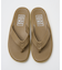 【ISLAND SLIPPER / アイランドスリッパ】スムースレザー トングサ