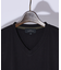【定番】ドレスポンチ Vネック 半袖Tシャツ / ストレッチ 冷涼感