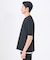 【レイヤード】ストライプ ジャガード 半袖Tシャツ