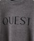 【QUEST / ワンポイントロゴ】モールリンクス ニット