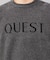 【QUEST / ワンポイントロゴ】モールリンクス ニット