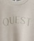【QUEST / ワンポイントロゴ】モールリンクス ニット