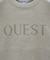【QUEST / ワンポイントロゴ】モールリンクス ニット