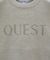 【QUEST / ワンポイントロゴ】モールリンクス ニット