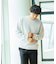 【立体ビッグワッフル】 長袖Tシャツ