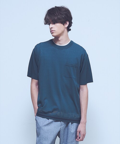 メッシュニット シアーTシャツ/ サマーニット｜アバハウスの通販