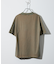 【シャンブレー加工】ポケットＴシャツ / 製品染めＴシャツ