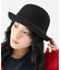 【RUBEN/ルーベン】BASIC BOWLER FELT HAT/ベーシックボ
