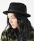 【RUBEN/ルーベン】SOLID ALLUP FELT HAT/ソリッドアルプ