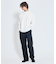 【シルケット加工】モックネック ロングTシャツ
