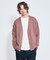 【シルケット加工】モックネック ロングTシャツ