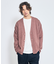 【シルケット加工】モックネック ロングTシャツ