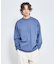 【シルケット加工】モックネック ロングTシャツ