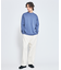 【シルケット加工】モックネック ロングTシャツ