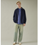 【シルケット加工】モックネック ロングTシャツ