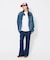 【Lee/リー 】DENIM ZIP UP BLOUSON/オーバーサイズ デニ