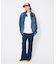 【Lee/リー 】DENIM ZIP UP BLOUSON/オーバーサイズ デニ