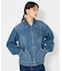 【Lee/リー 】DENIM ZIP UP BLOUSON/オーバーサイズ デニ