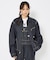 【Lee/リー 】DENIM ZIP UP BLOUSON/オーバーサイズ デニ