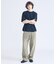 【リバーシブル配色】バックメッシュ 半袖Ｔシャツ / オーバーサイズ