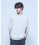 【リバーシブル配色】バックメッシュ 半袖Ｔシャツ / オーバーサイズ
