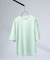 【リバーシブル配色】バックメッシュ 半袖Ｔシャツ / オーバーサイズ
