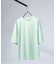 【リバーシブル配色】バックメッシュ 半袖Ｔシャツ / オーバーサイズ