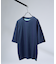 【リバーシブル配色】バックメッシュ 半袖Ｔシャツ / オーバーサイズ