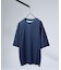【リバーシブル配色】バックメッシュ 半袖Ｔシャツ / オーバーサイズ