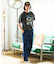 【Wrangler/ラングラー】WRANCHER WIDE DENIM/ランチャ