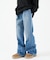 【Wrangler/ラングラー】WRANCHER WIDE DENIM/ランチャ