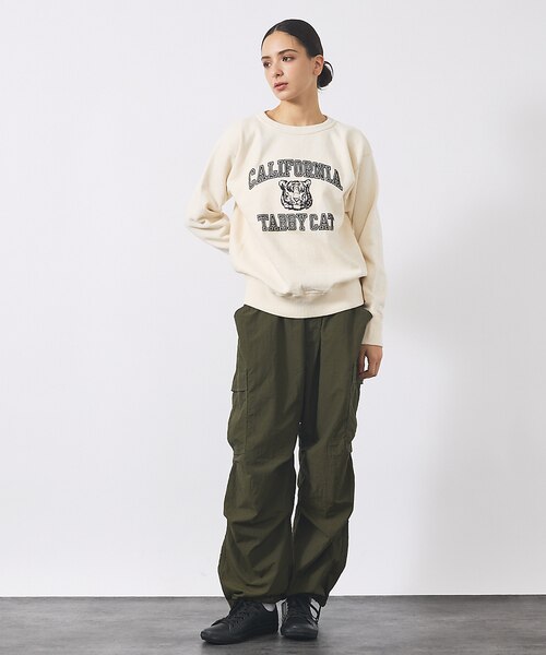 USA製 ミクスタ MIXTA TABBY PHYS.ED パーカー 綿100％ MIXTA/ミクスタ】TABBY CAT CREW NECK SWEAT /M｜アバハウスの