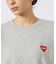 【POLER / ポーラー】HEART LOGO EMBROIDERY CREW