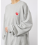 【POLER / ポーラー】HEART LOGO EMBROIDERY CREW