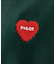 【POLER / ポーラー】HEART LOGO EMBROIDERY CREW