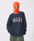 【POLER/ポーラー】COLLEGE RAGLAN CREW スウェット/カレ