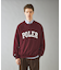 【POLER/ポーラー】COLLEGE RAGLAN CREW スウェット/カレ