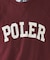 【POLER/ポーラー】COLLEGE RAGLAN CREW スウェット/カレ