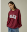 【POLER/ポーラー】COLLEGE RAGLAN CREW スウェット/カレ