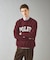 【POLER/ポーラー】COLLEGE RAGLAN CREW スウェット/カレ