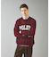 【POLER/ポーラー】COLLEGE RAGLAN CREW スウェット/カレ