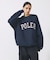 【POLER/ポーラー】COLLEGE RAGLAN CREW スウェット/カレ