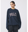 【POLER/ポーラー】COLLEGE RAGLAN CREW スウェット/カレ