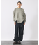 【POLER/ポーラー】EMB PIGMENT DYE CREW/ピグメント加工