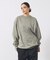 【POLER/ポーラー】EMB PIGMENT DYE CREW/ピグメント加工