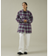 【NANGA/ナンガ】OMBRE CHECK W PX BOX SHIRT/ワー